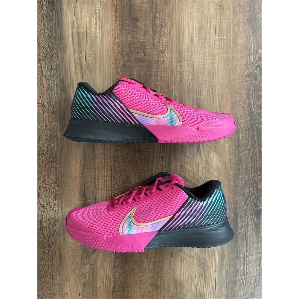 Nike Court Air Zoom Vapor Pro 2 Fireberry Tennis Court Women Size 11 FB7054-600